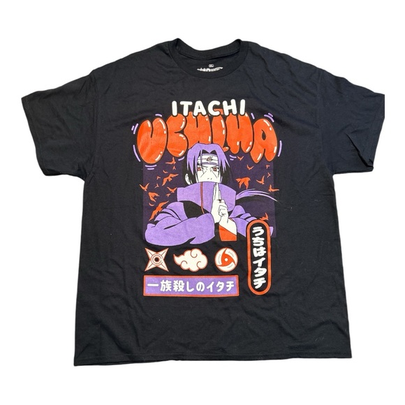 Naruto Shippuden Naruto Itachi Bubble T-Shirt NEW size XL - Picture 2 of 5